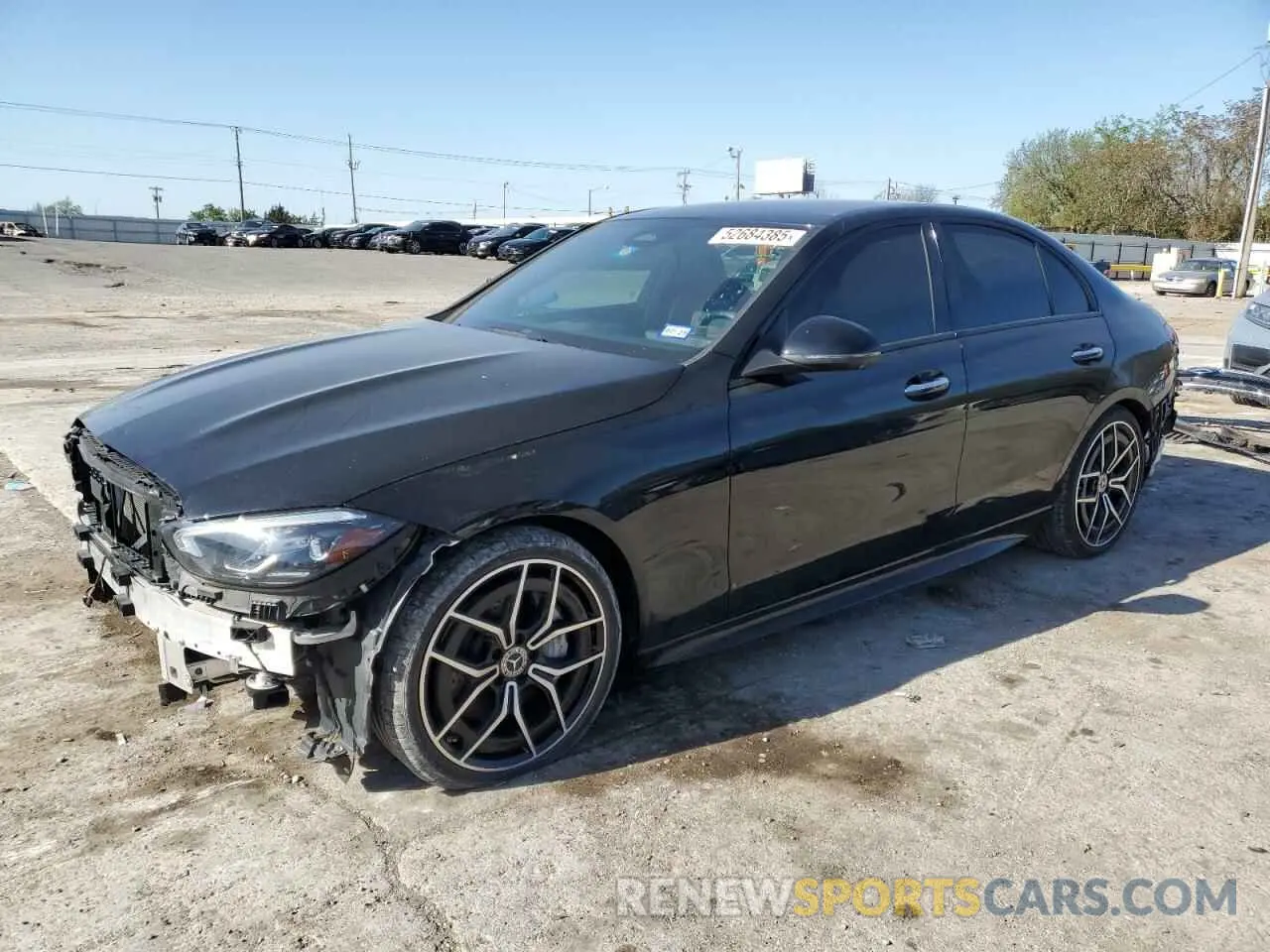 1 Photograph of a damaged car W1KAF4GB5NR055005 MERCEDES-BENZ C-CLASS 2022