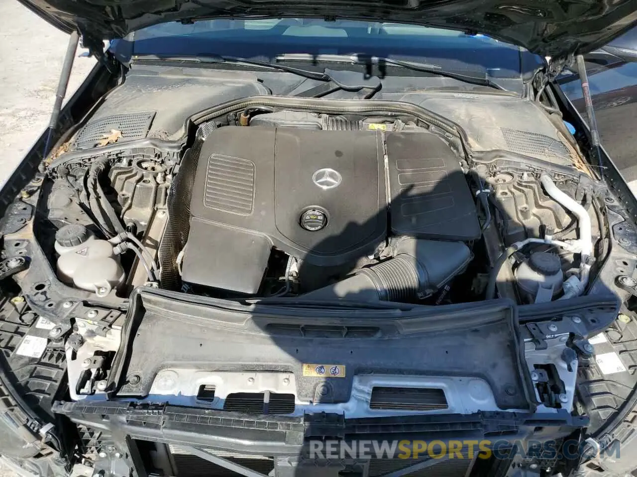 11 Photograph of a damaged car W1KAF4GB5NR055005 MERCEDES-BENZ C-CLASS 2022