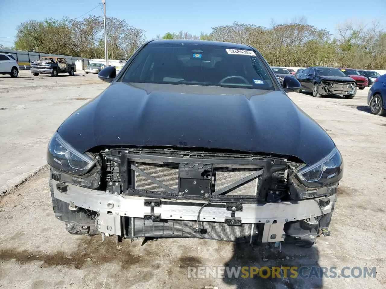 5 Photograph of a damaged car W1KAF4GB5NR055005 MERCEDES-BENZ C-CLASS 2022