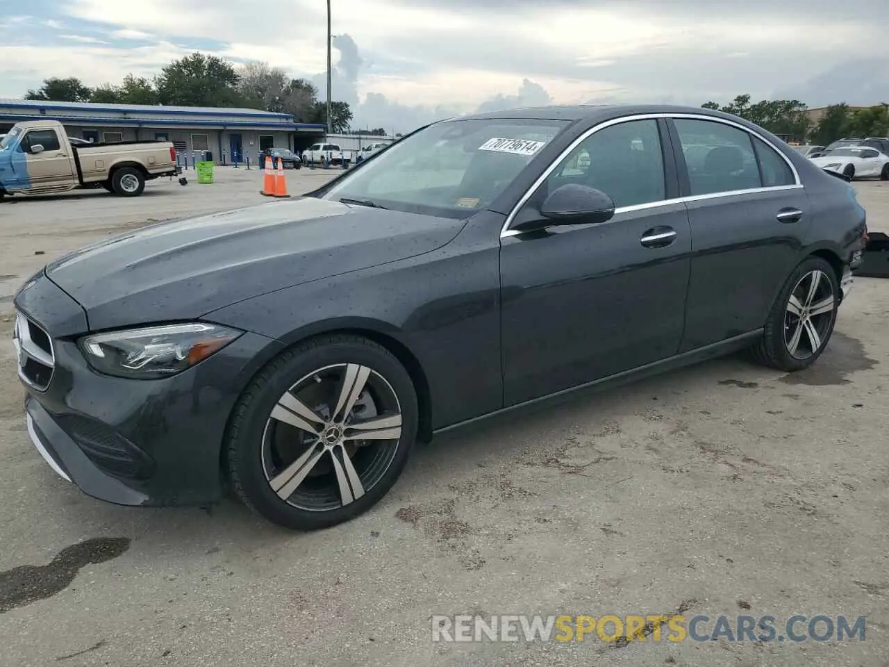 1 Photograph of a damaged car W1KAF4GB5NR056901 MERCEDES-BENZ C-CLASS 2022