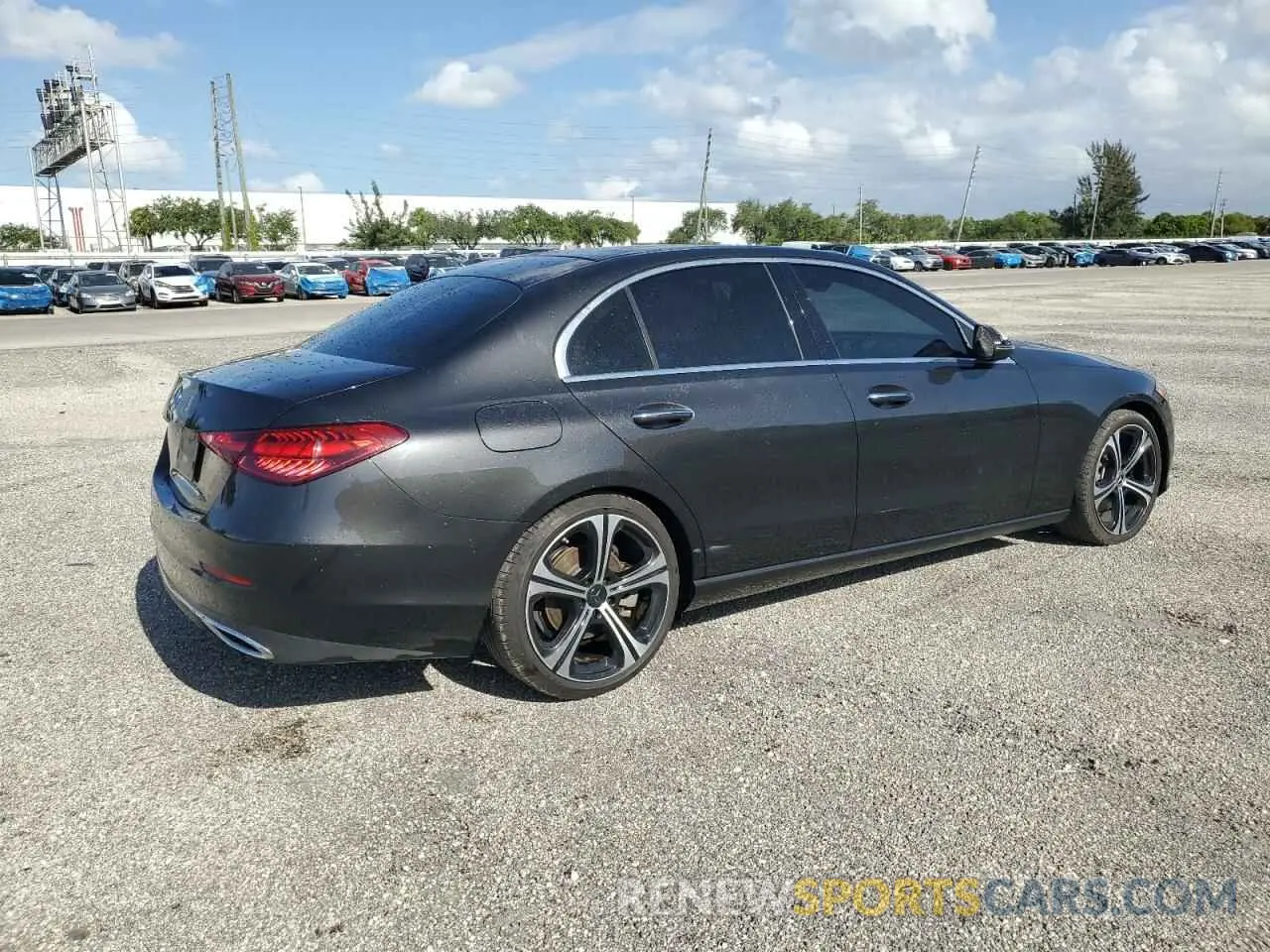 3 Photograph of a damaged car W1KAF4GB7NR041381 MERCEDES-BENZ C-CLASS 2022