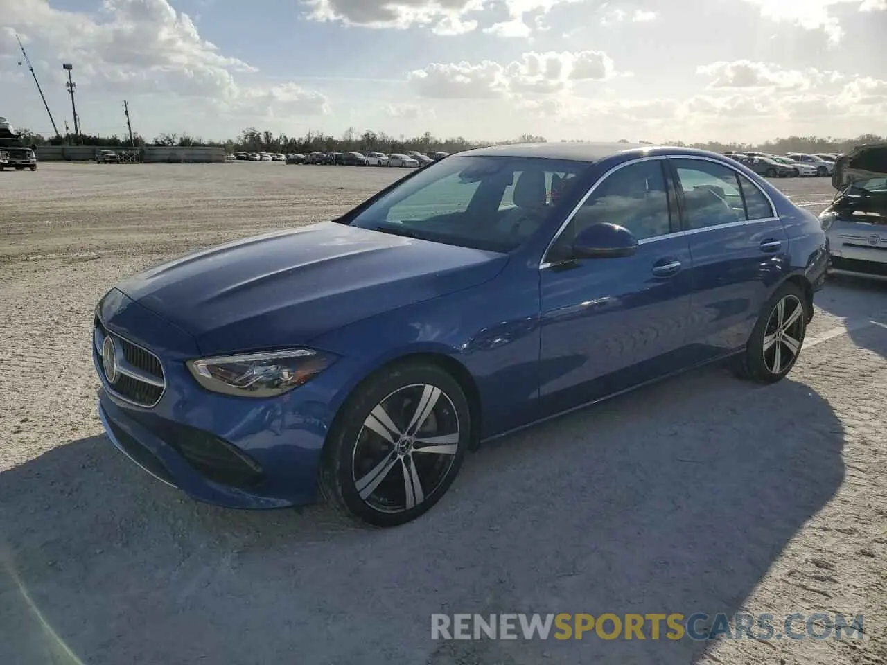 1 Photograph of a damaged car W1KAF4GB7NR060741 MERCEDES-BENZ C-CLASS 2022