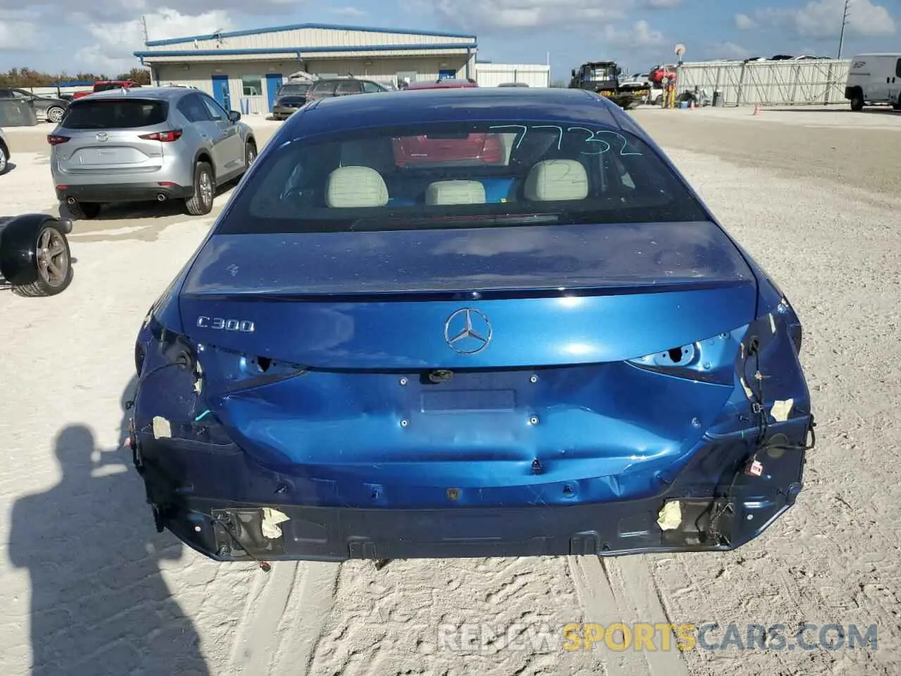6 Photograph of a damaged car W1KAF4GB7NR060741 MERCEDES-BENZ C-CLASS 2022