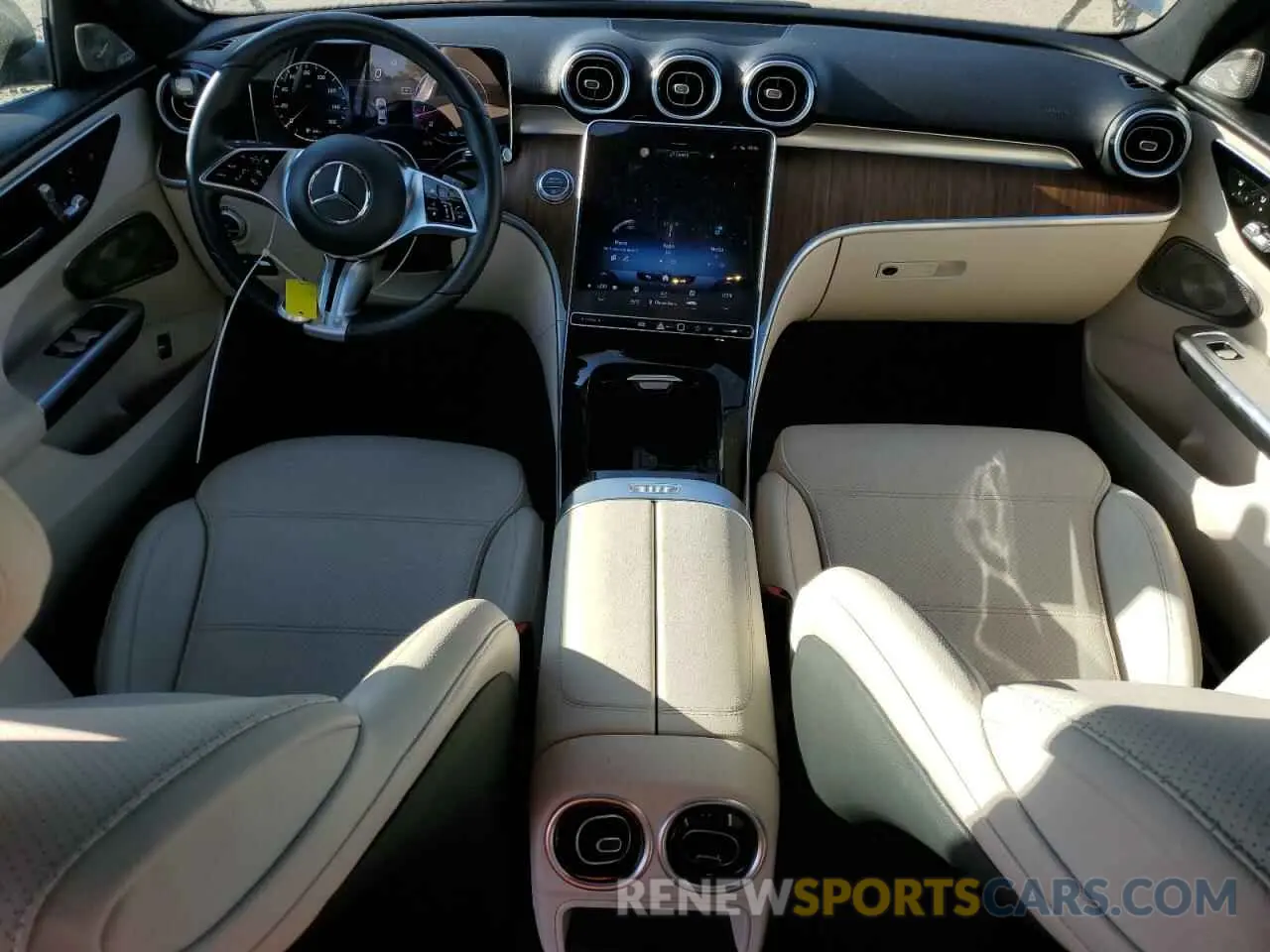 8 Photograph of a damaged car W1KAF4GB9NR018961 MERCEDES-BENZ C-CLASS 2022