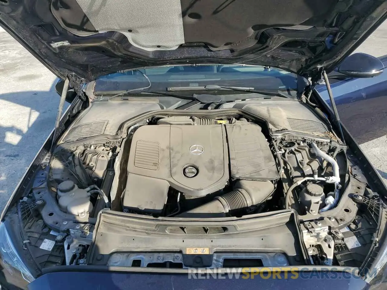 11 Photograph of a damaged car W1KAF4GB9NR061812 MERCEDES-BENZ C-CLASS 2022