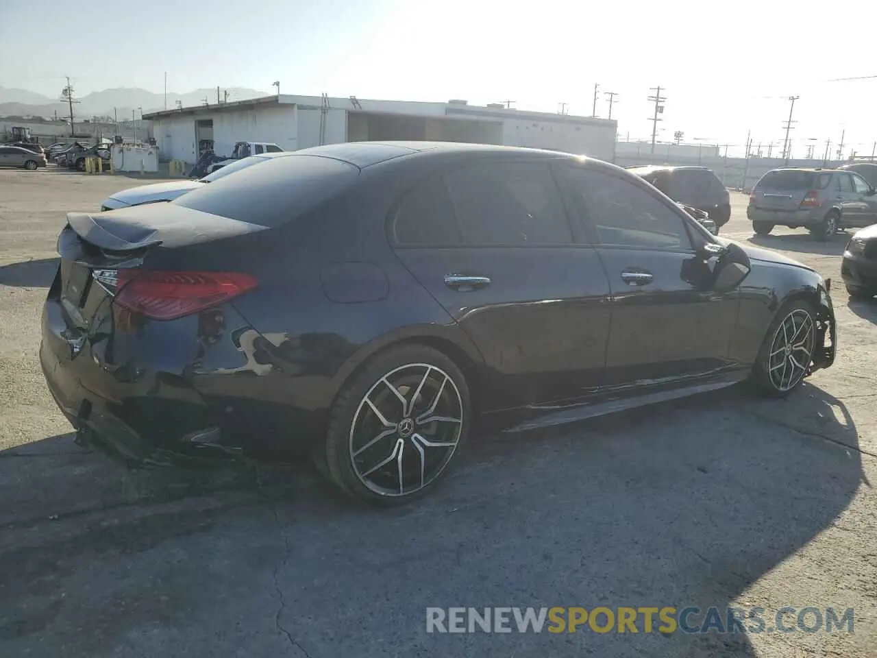 3 Photograph of a damaged car W1KAF4GB9NR061812 MERCEDES-BENZ C-CLASS 2022