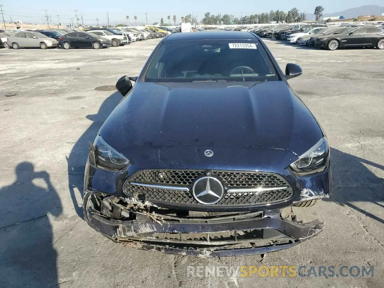5 Photograph of a damaged car W1KAF4GB9NR061812 MERCEDES-BENZ C-CLASS 2022