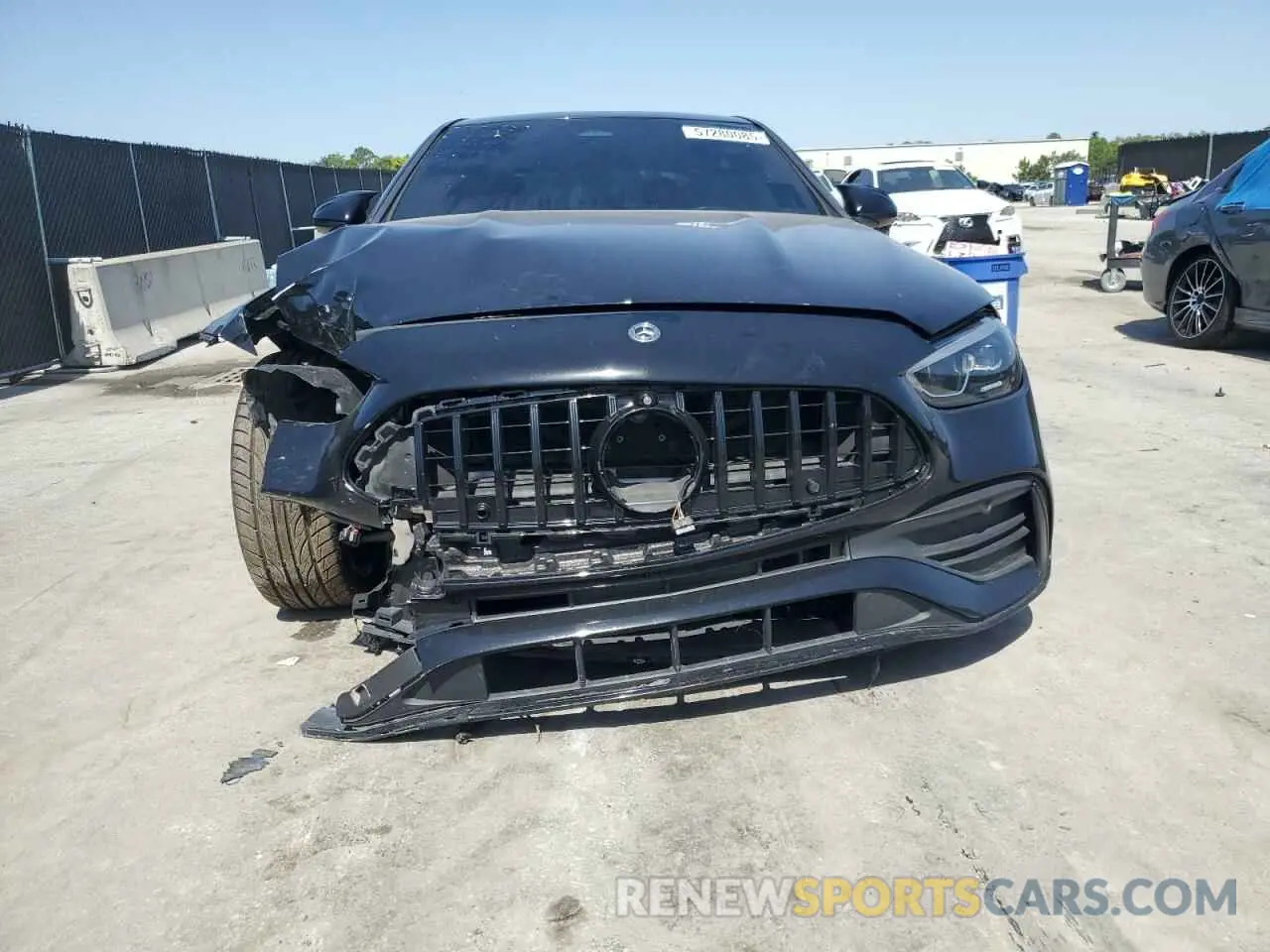 5 Photograph of a damaged car W1KAF4GBXNR046025 MERCEDES-BENZ C-CLASS 2022