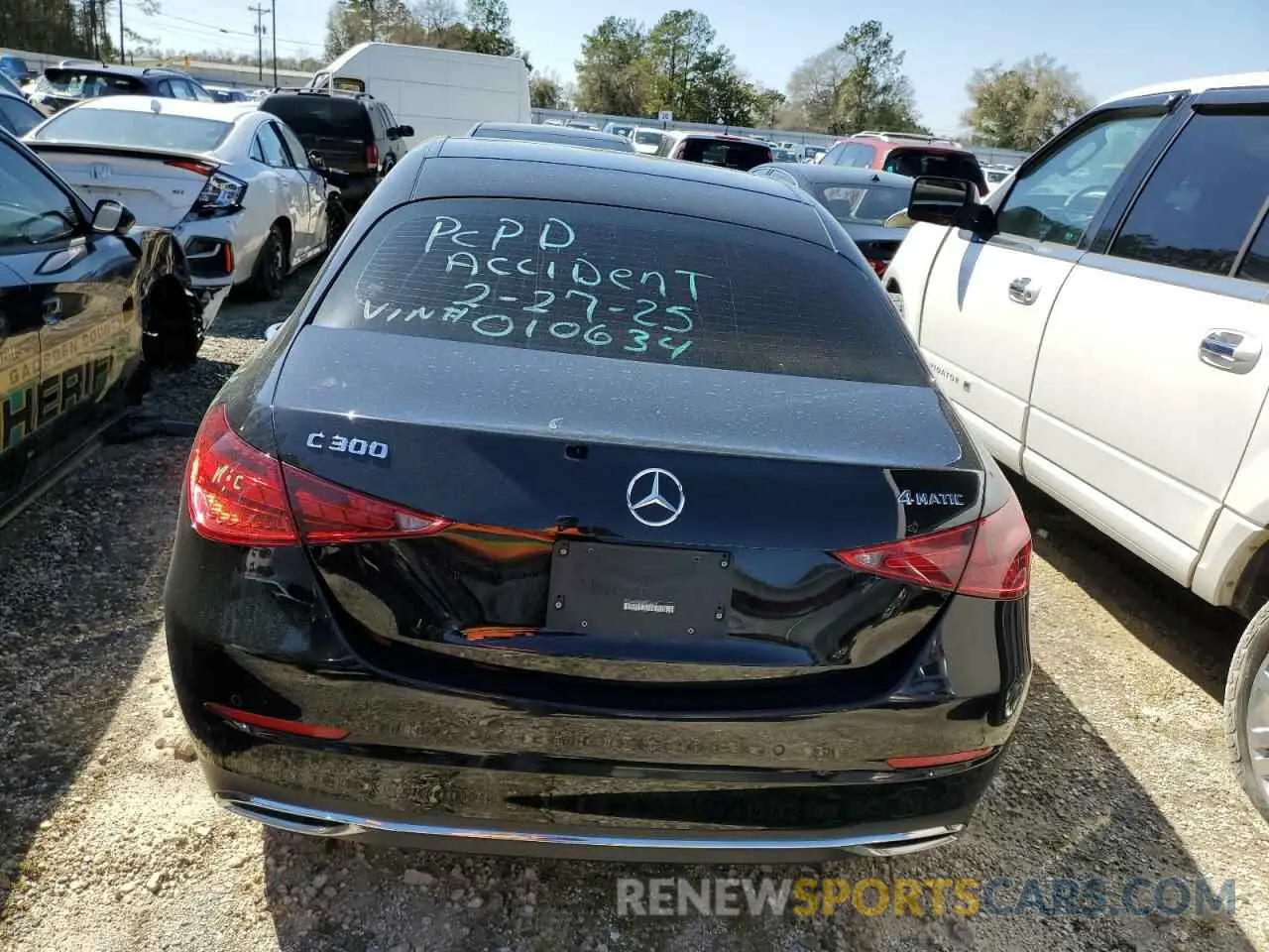 6 Photograph of a damaged car W1KAF4HB0NR010634 MERCEDES-BENZ C-CLASS 2022