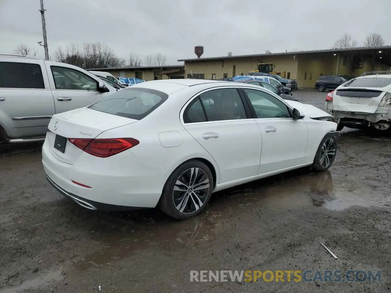 3 Photograph of a damaged car W1KAF4HB0NR044069 MERCEDES-BENZ C-CLASS 2022