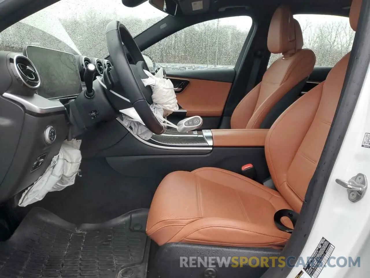 7 Photograph of a damaged car W1KAF4HB0NR044069 MERCEDES-BENZ C-CLASS 2022