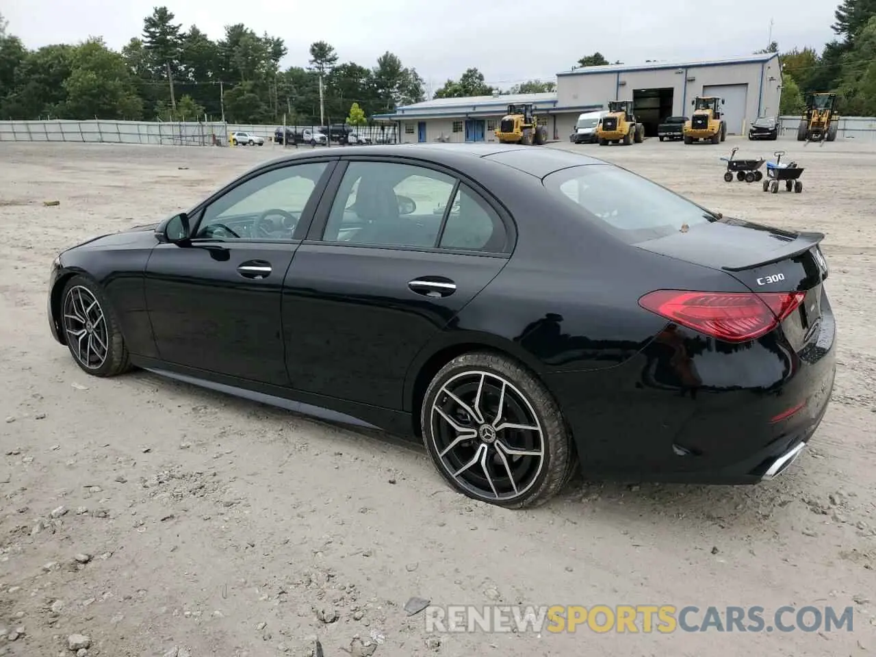2 Photograph of a damaged car W1KAF4HB3NR013494 MERCEDES-BENZ C-CLASS 2022