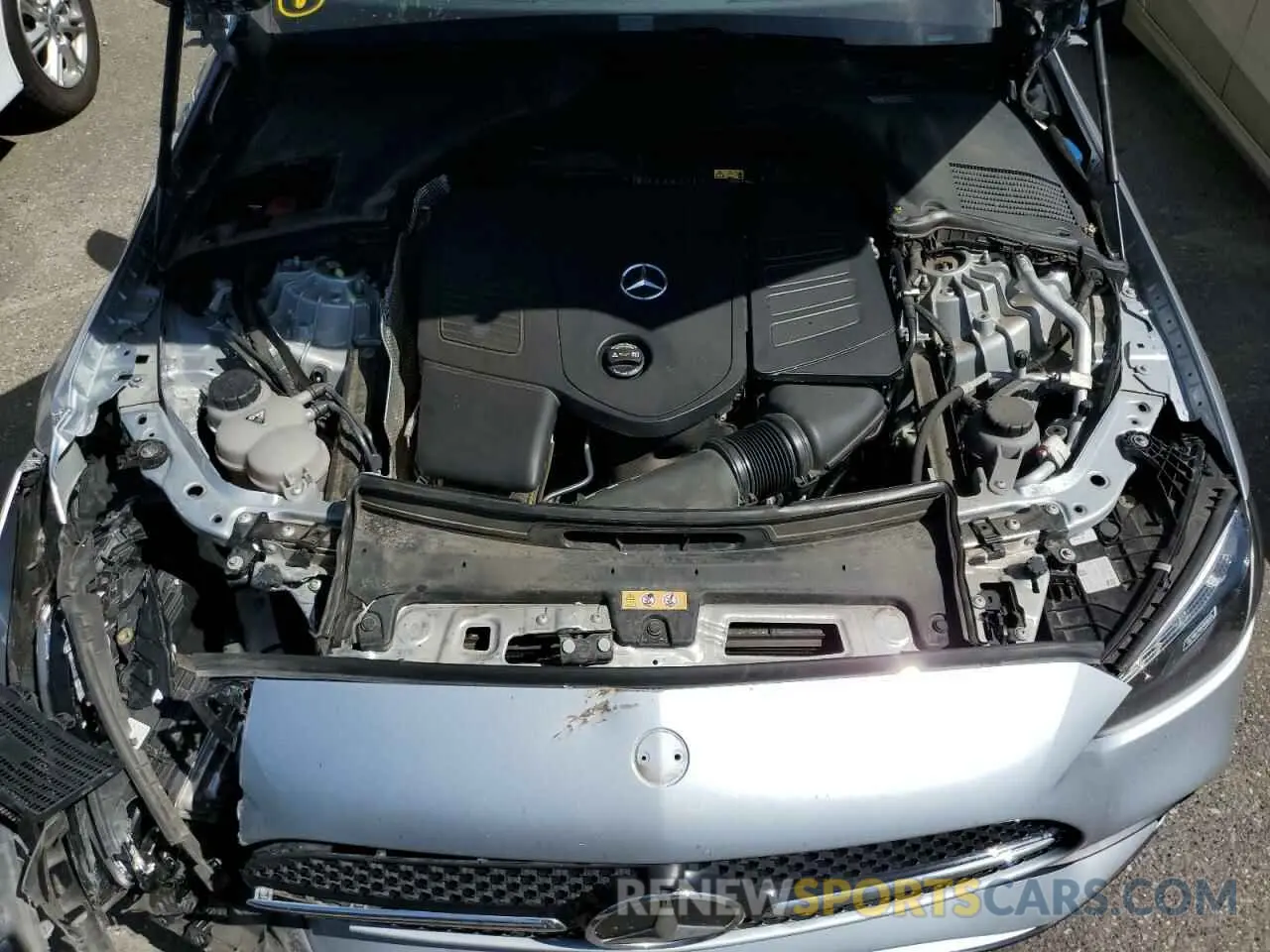 11 Photograph of a damaged car W1KAF4HB3NR047063 MERCEDES-BENZ C-CLASS 2022