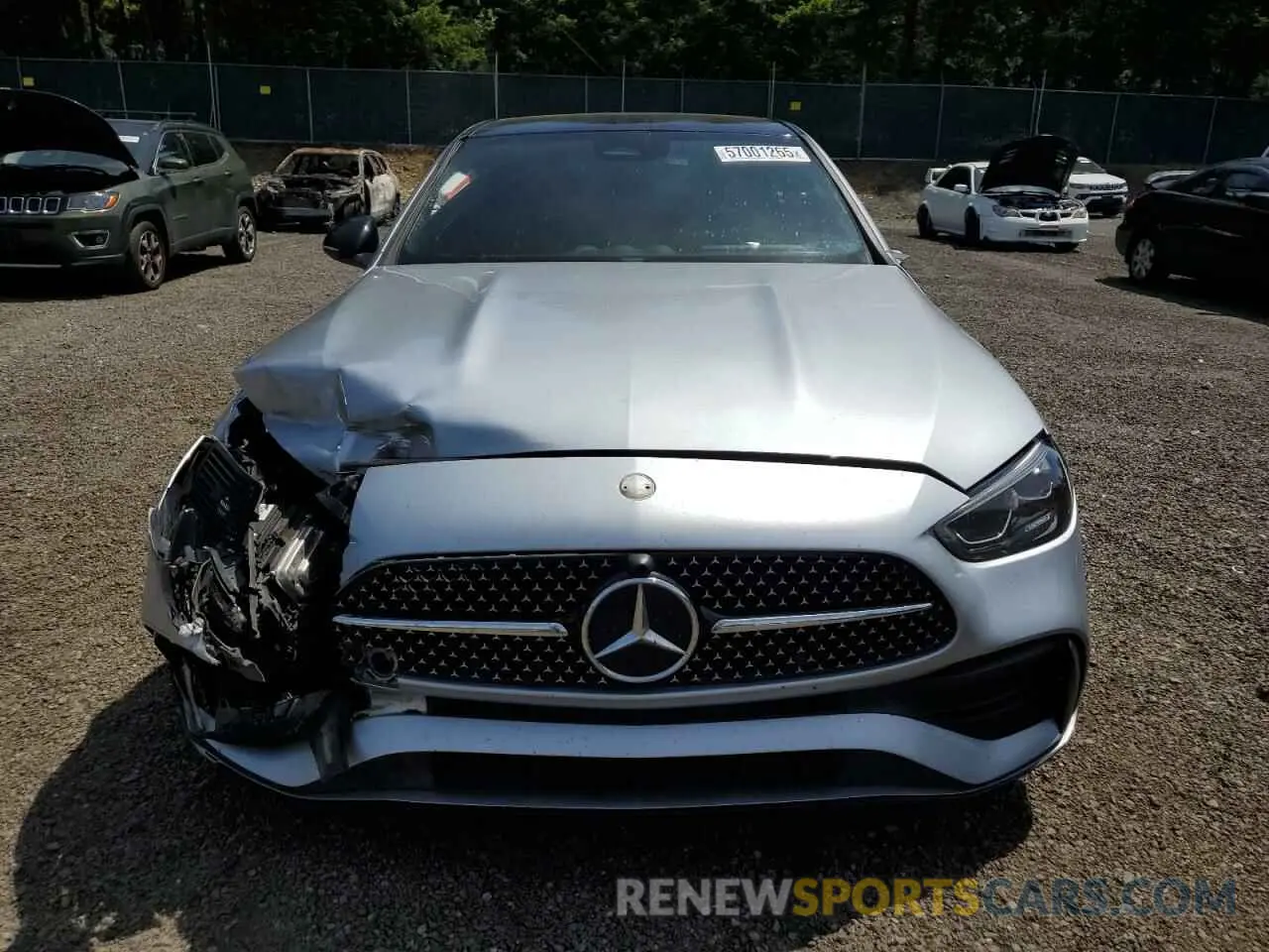5 Photograph of a damaged car W1KAF4HB3NR047063 MERCEDES-BENZ C-CLASS 2022