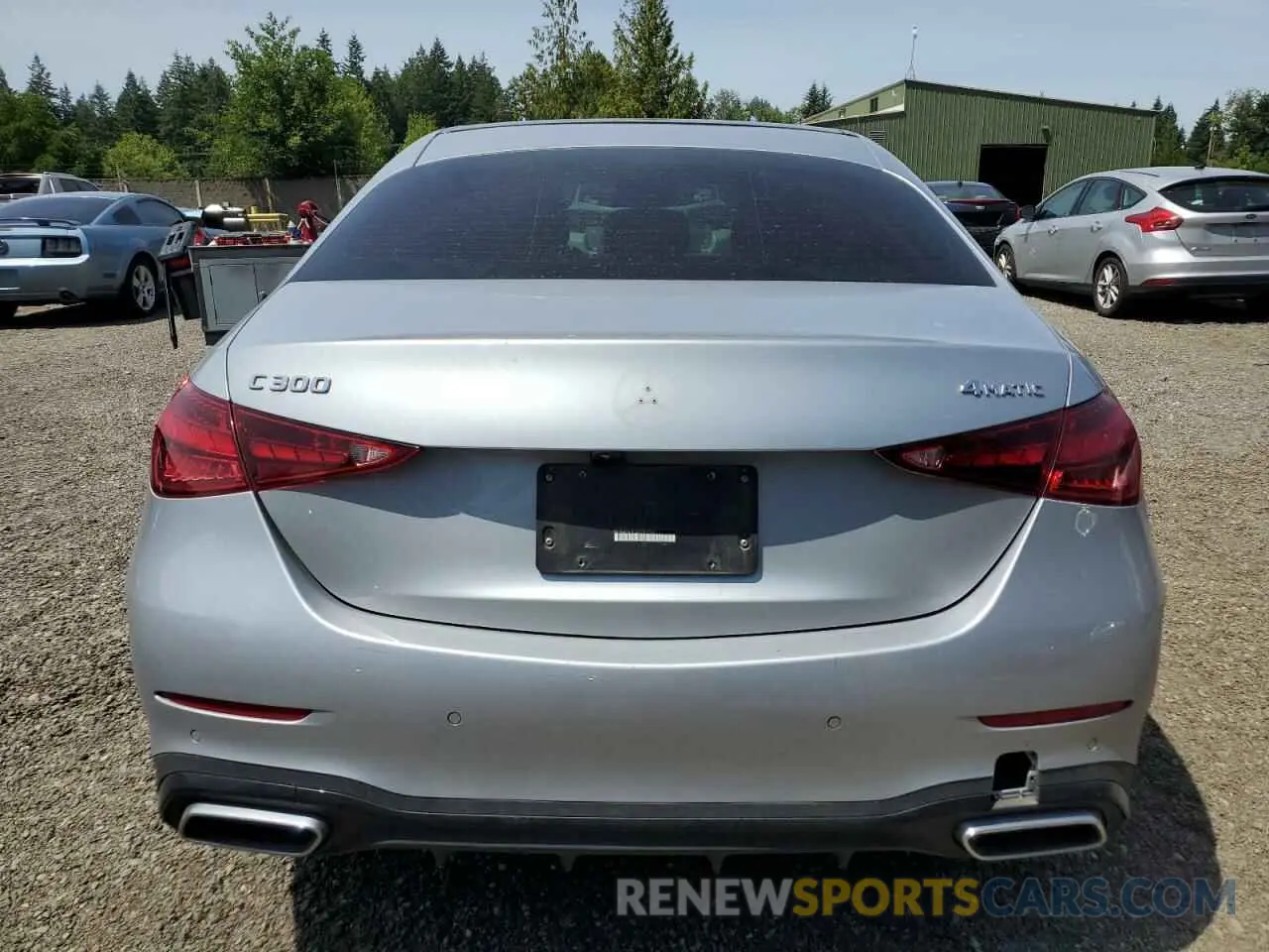 6 Photograph of a damaged car W1KAF4HB3NR047063 MERCEDES-BENZ C-CLASS 2022
