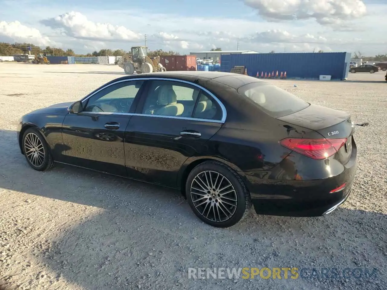 2 Photograph of a damaged car W1KAF4HB6NR042553 MERCEDES-BENZ C-CLASS 2022
