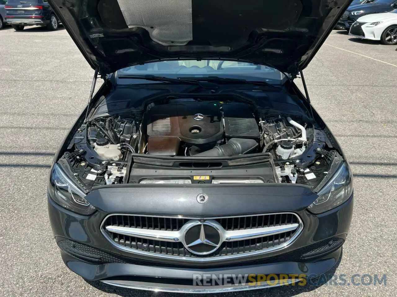8 Photograph of a damaged car W1KAF4HB6NR043931 MERCEDES-BENZ C-CLASS 2022