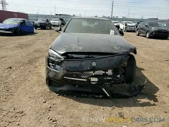 11 Photograph of a damaged car W1KAF4HB7NR067171 MERCEDES-BENZ C-CLASS 2022