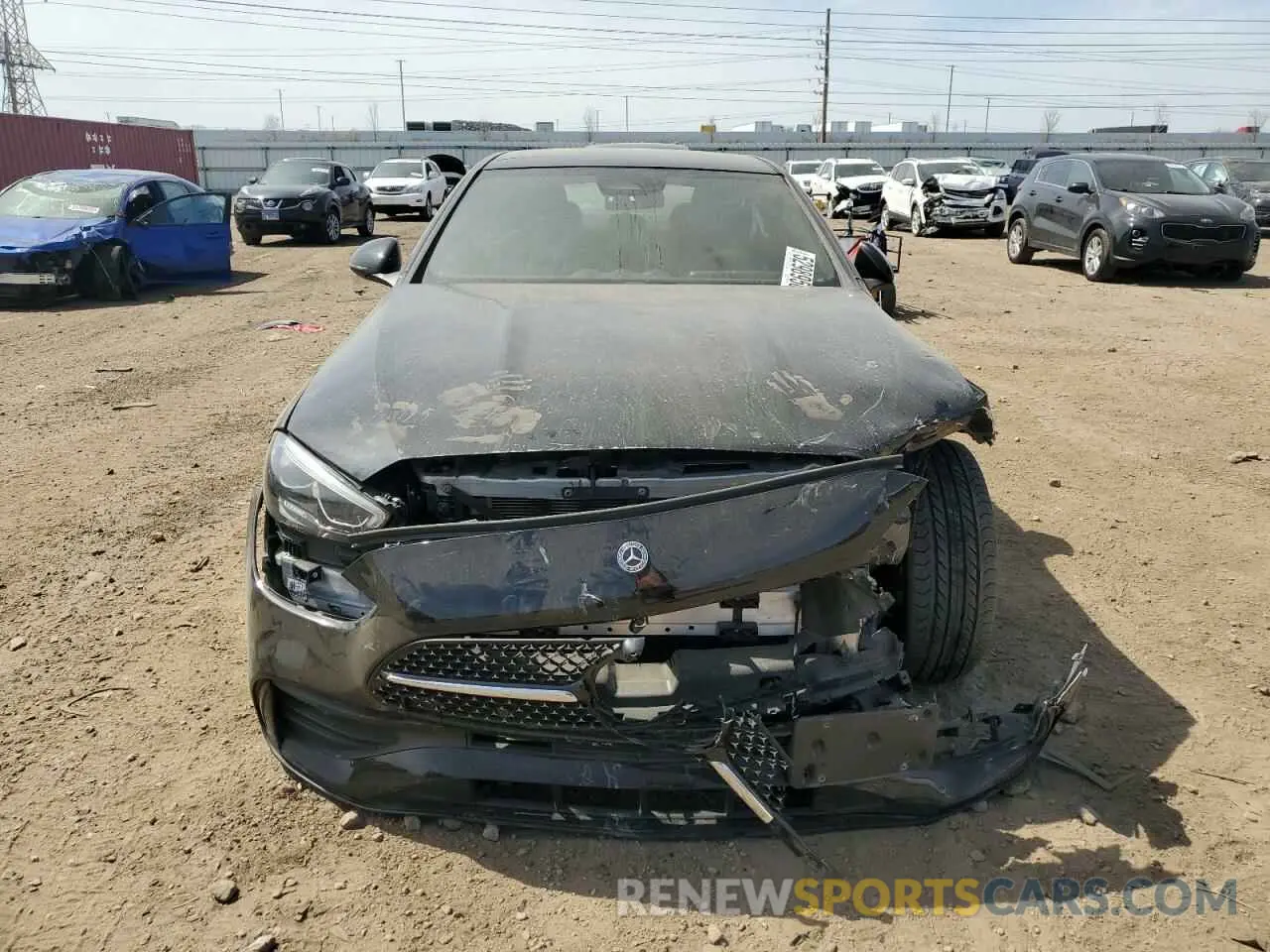 5 Photograph of a damaged car W1KAF4HB7NR067171 MERCEDES-BENZ C-CLASS 2022