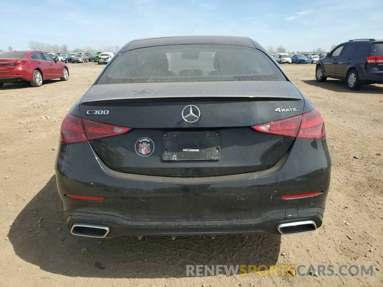 6 Photograph of a damaged car W1KAF4HB7NR067171 MERCEDES-BENZ C-CLASS 2022