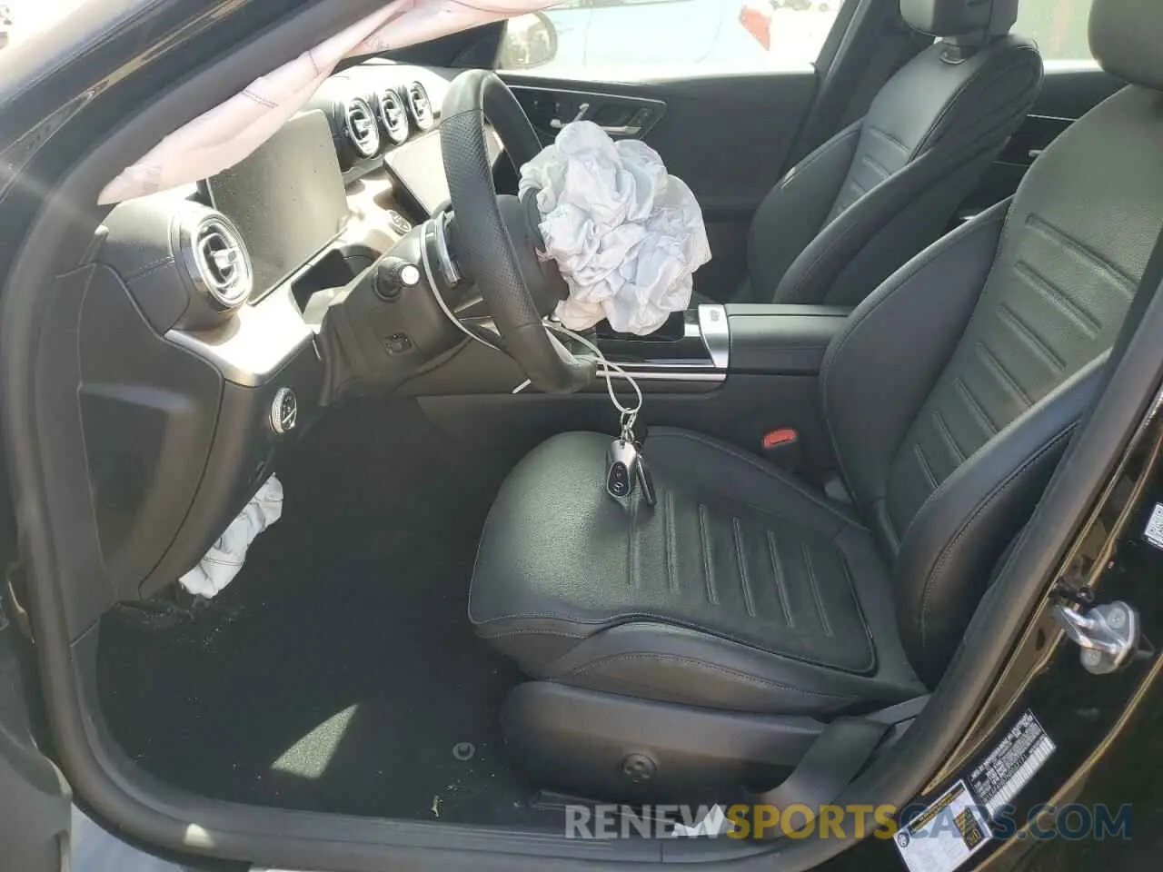 7 Photograph of a damaged car W1KAF4HB7NR067171 MERCEDES-BENZ C-CLASS 2022