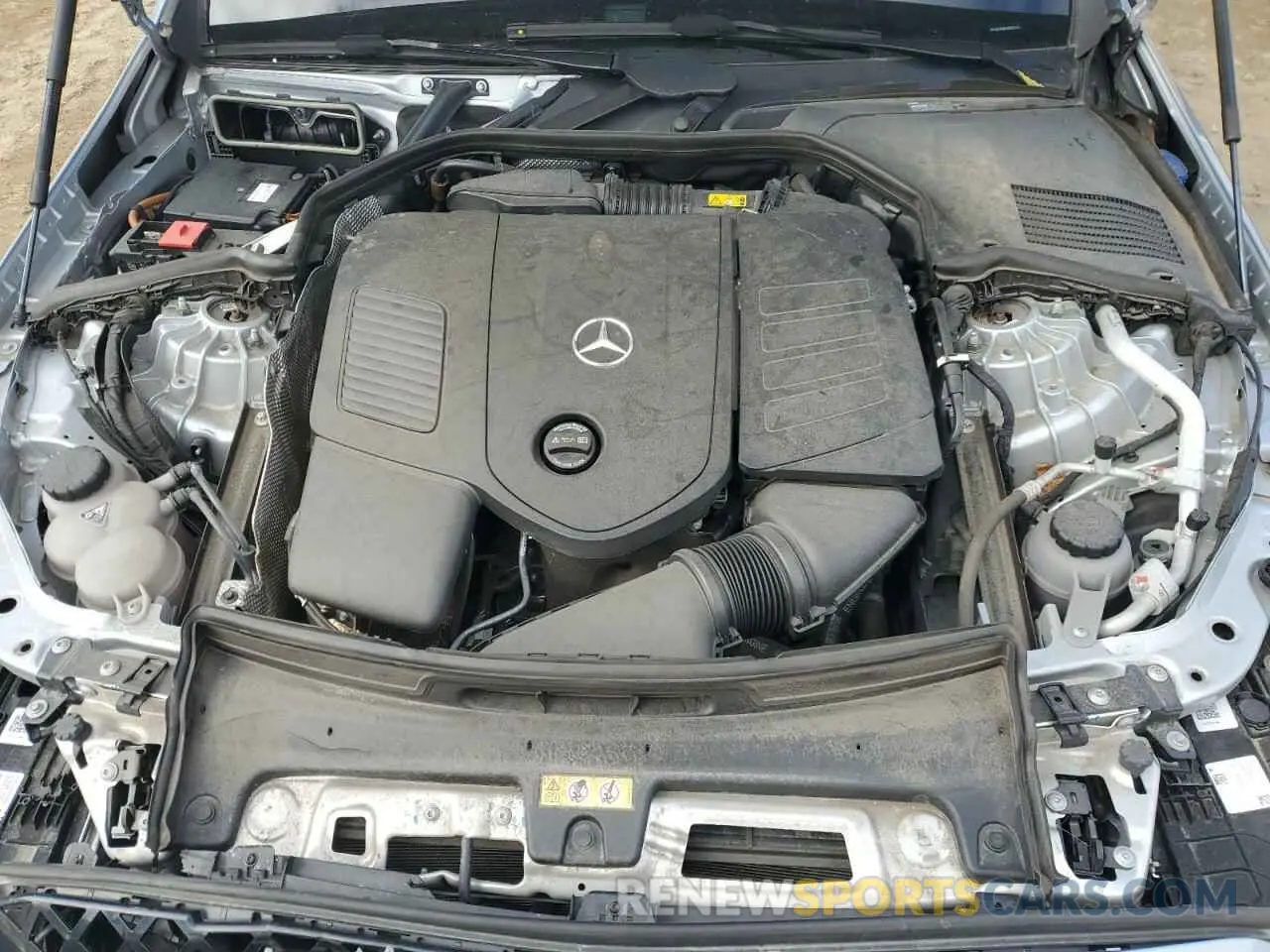 11 Photograph of a damaged car W1KAF4HBXNR052731 MERCEDES-BENZ C-CLASS 2022
