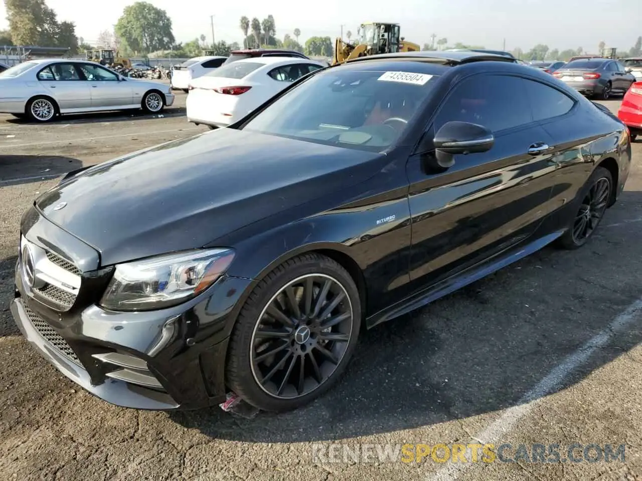 1 Photograph of a damaged car W1KWJ6EB2NG107043 MERCEDES-BENZ C-CLASS 2022