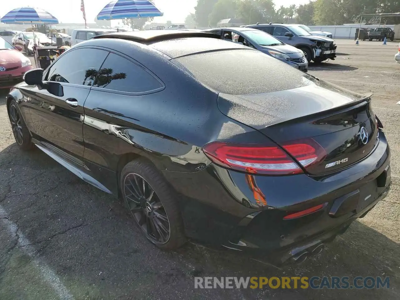 2 Photograph of a damaged car W1KWJ6EB2NG107043 MERCEDES-BENZ C-CLASS 2022