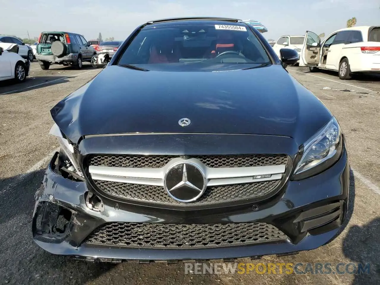5 Photograph of a damaged car W1KWJ6EB2NG107043 MERCEDES-BENZ C-CLASS 2022