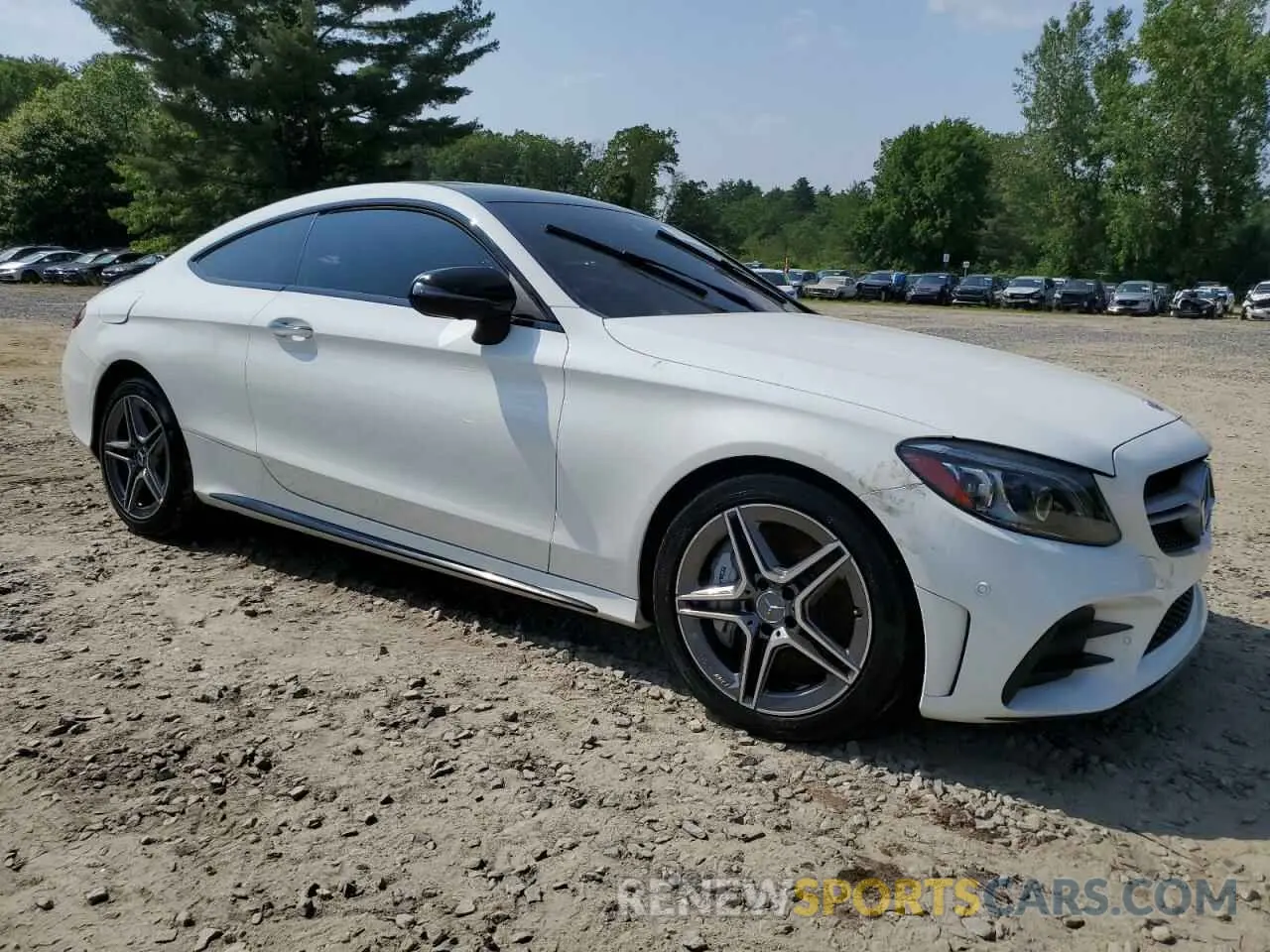 4 Photograph of a damaged car W1KWJ6EB4NG115449 MERCEDES-BENZ C-CLASS 2022