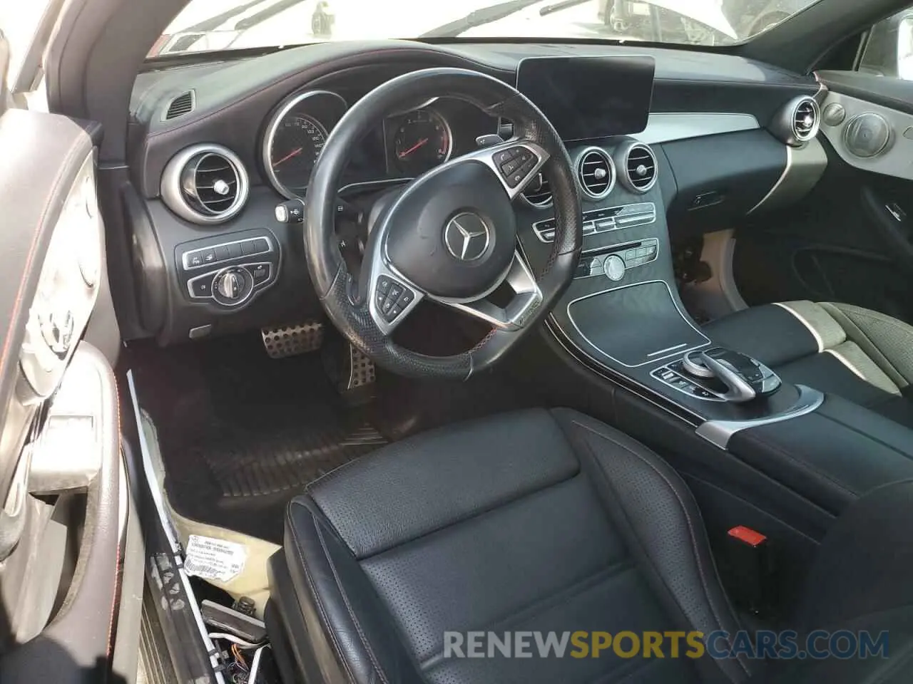 8 Photograph of a damaged car W1KWJ6EB4NG115449 MERCEDES-BENZ C-CLASS 2022