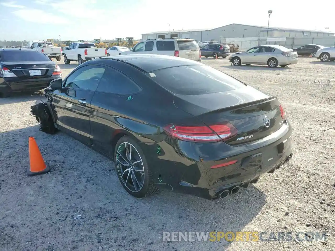 3 Photograph of a damaged car W1KWJ6EBXNG114466 MERCEDES-BENZ C-CLASS 2022