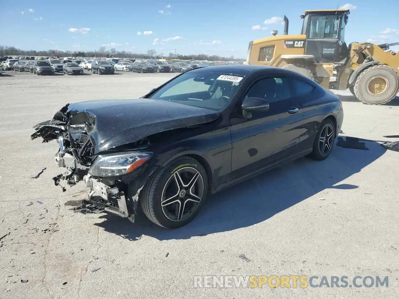1 Photograph of a damaged car W1KWJ8DB0NG116014 MERCEDES-BENZ C-CLASS 2022