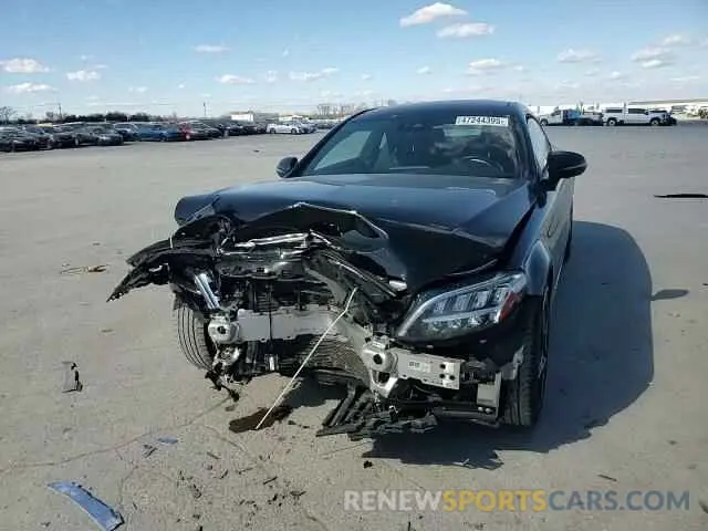 10 Photograph of a damaged car W1KWJ8DB0NG116014 MERCEDES-BENZ C-CLASS 2022