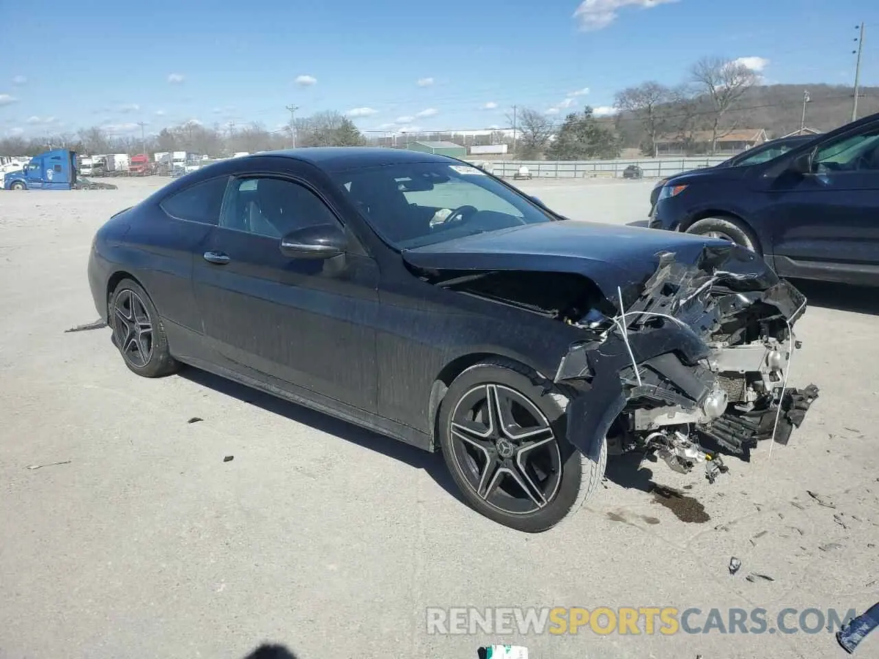 4 Photograph of a damaged car W1KWJ8DB0NG116014 MERCEDES-BENZ C-CLASS 2022