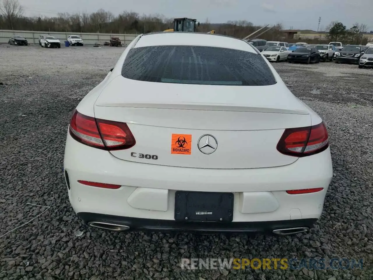 6 Photograph of a damaged car W1KWJ8DB3NG113978 MERCEDES-BENZ C-CLASS 2022