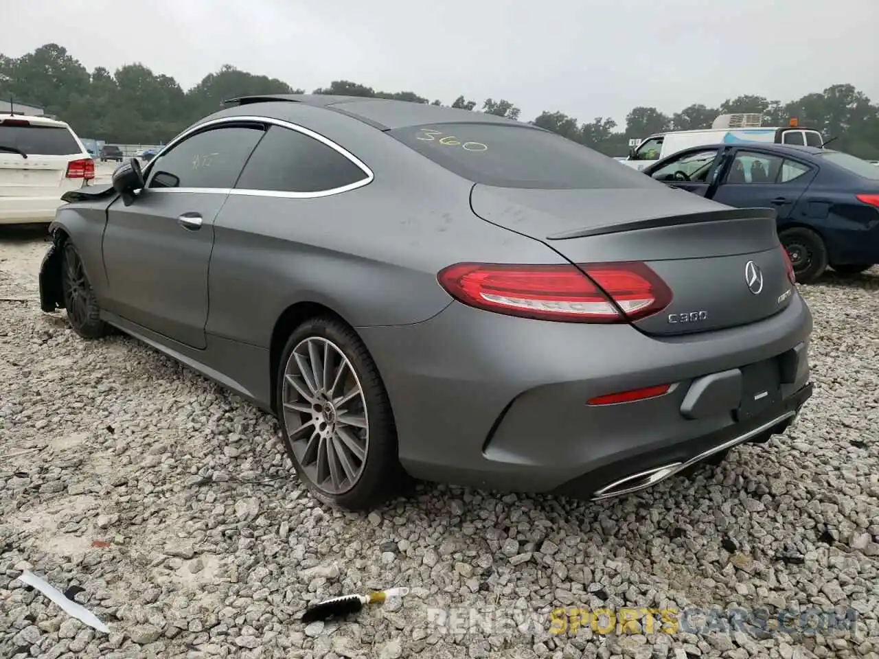 3 Photograph of a damaged car W1KWJ8DB7NG112316 MERCEDES-BENZ C-CLASS 2022