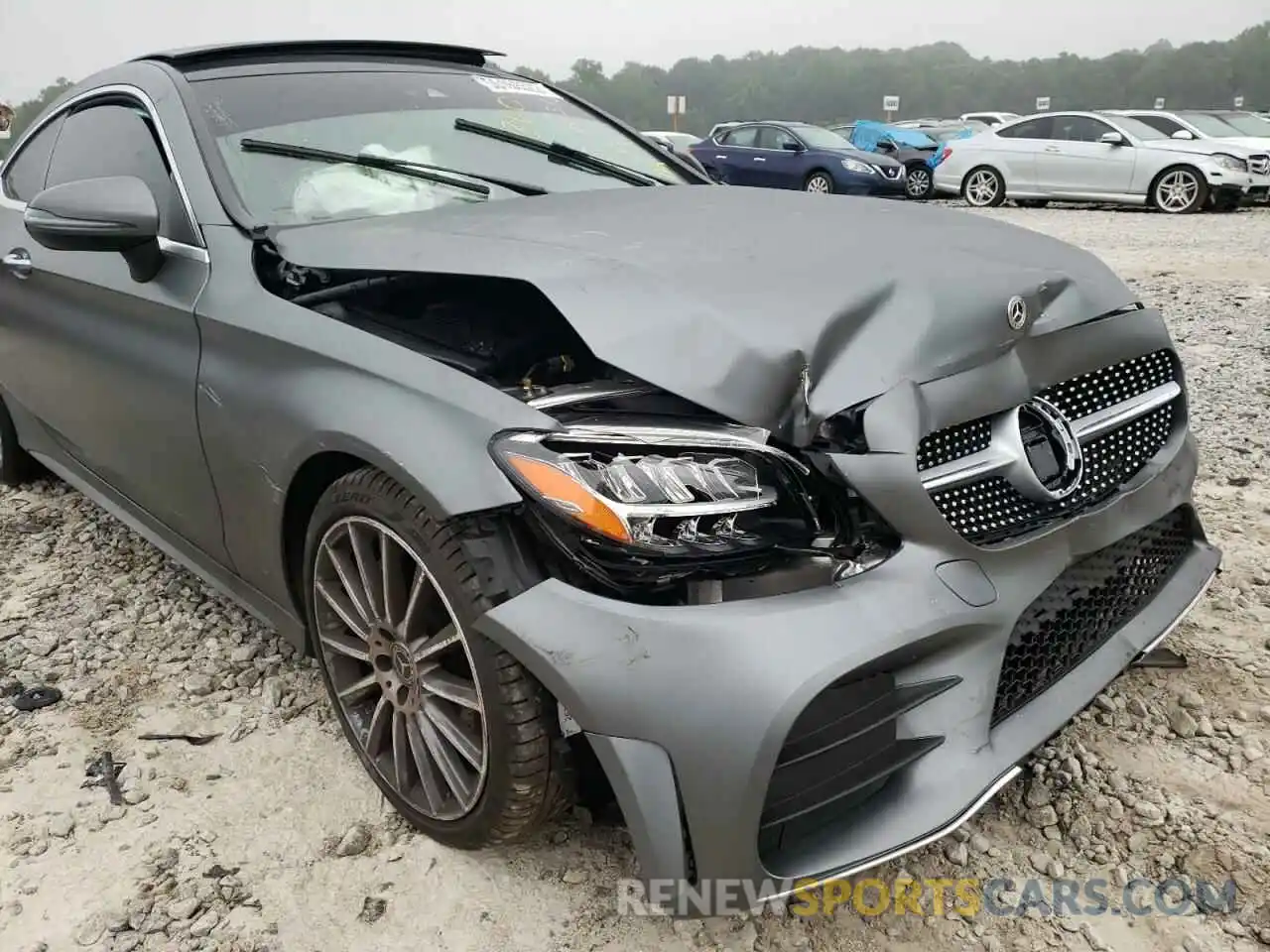 9 Photograph of a damaged car W1KWJ8DB7NG112316 MERCEDES-BENZ C-CLASS 2022