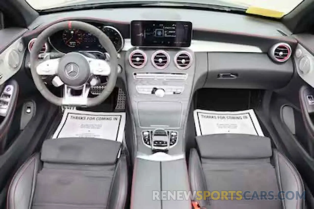 9 Photograph of a damaged car W1KWK6EB4NG113XXX MERCEDES-BENZ C-CLASS 2022