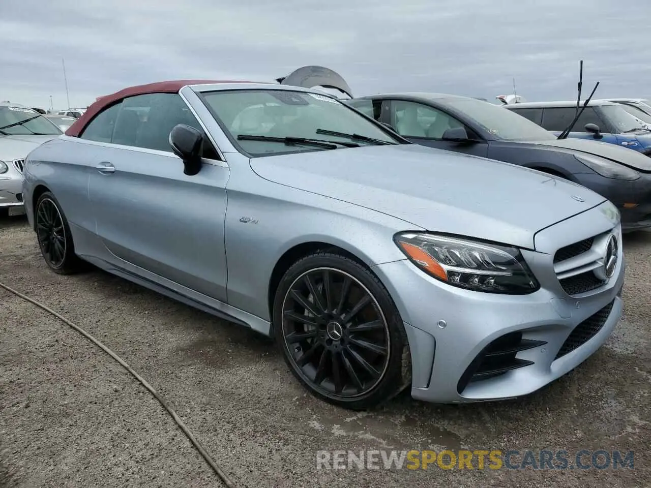 4 Photograph of a damaged car W1KWK6EB4NG114797 MERCEDES-BENZ C-CLASS 2022