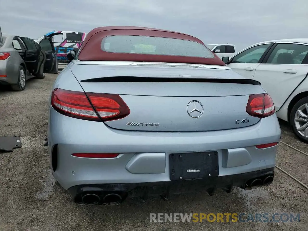 6 Photograph of a damaged car W1KWK6EB4NG114797 MERCEDES-BENZ C-CLASS 2022