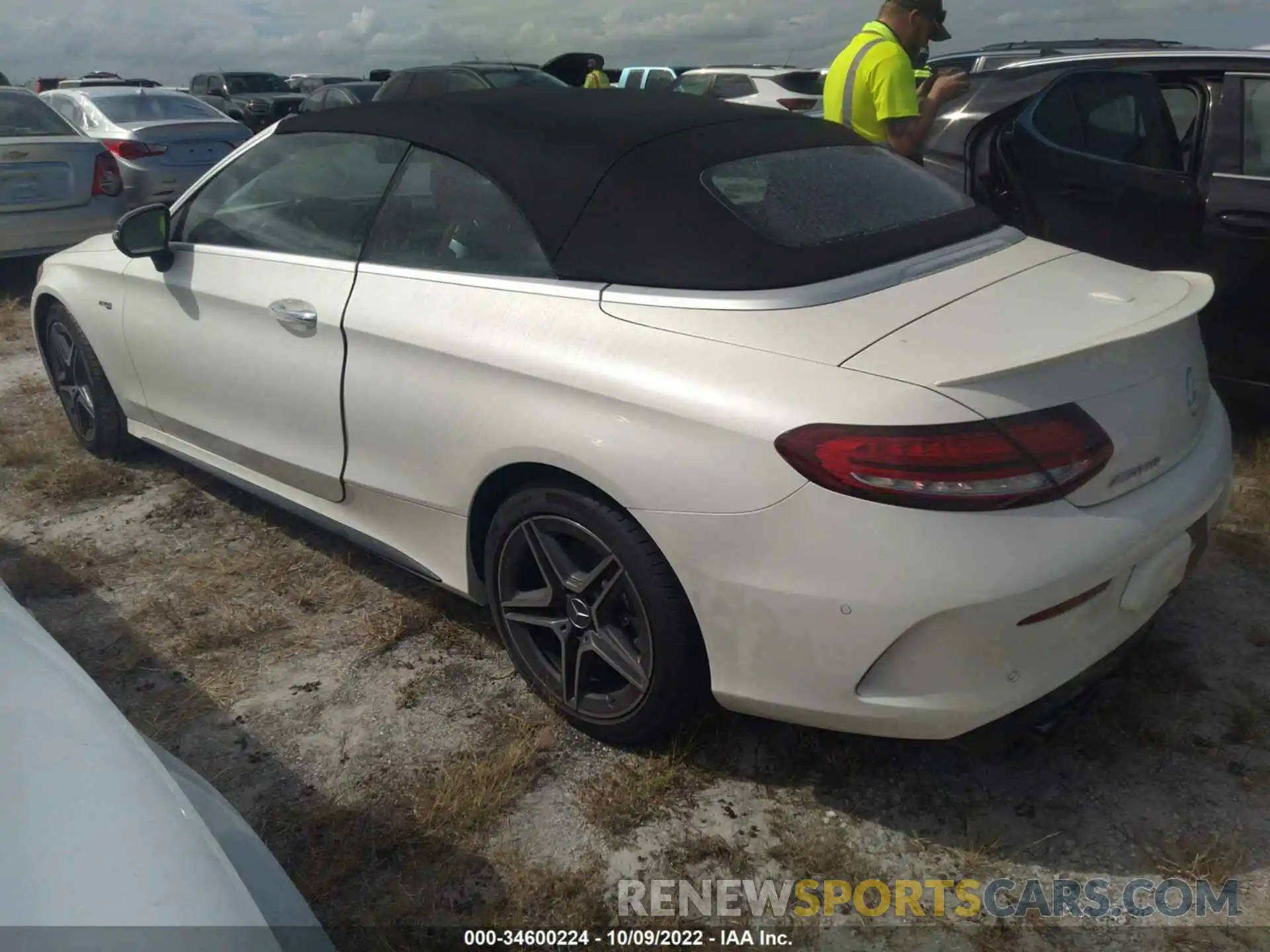 3 Photograph of a damaged car W1KWK6EB7NG107312 MERCEDES-BENZ C-CLASS 2022