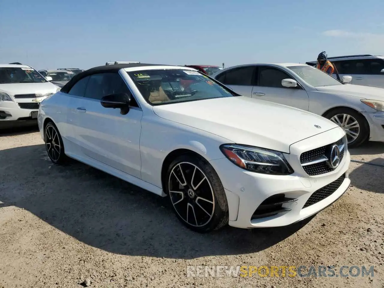 4 Photograph of a damaged car W1KWK8DB1NG115192 MERCEDES-BENZ C-CLASS 2022