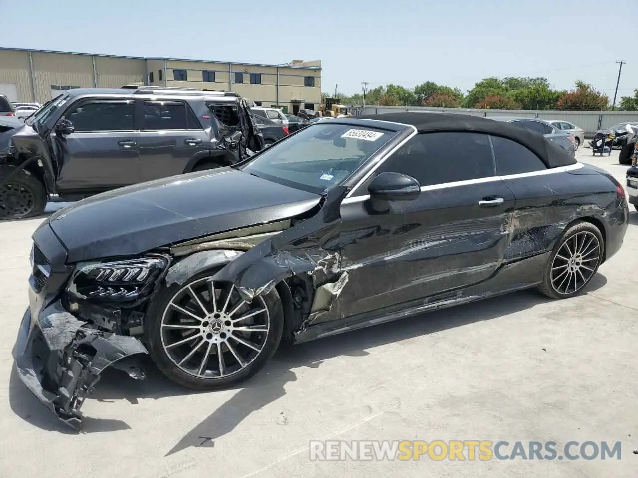1 Photograph of a damaged car W1KWK8DB5NG111436 MERCEDES-BENZ C-CLASS 2022