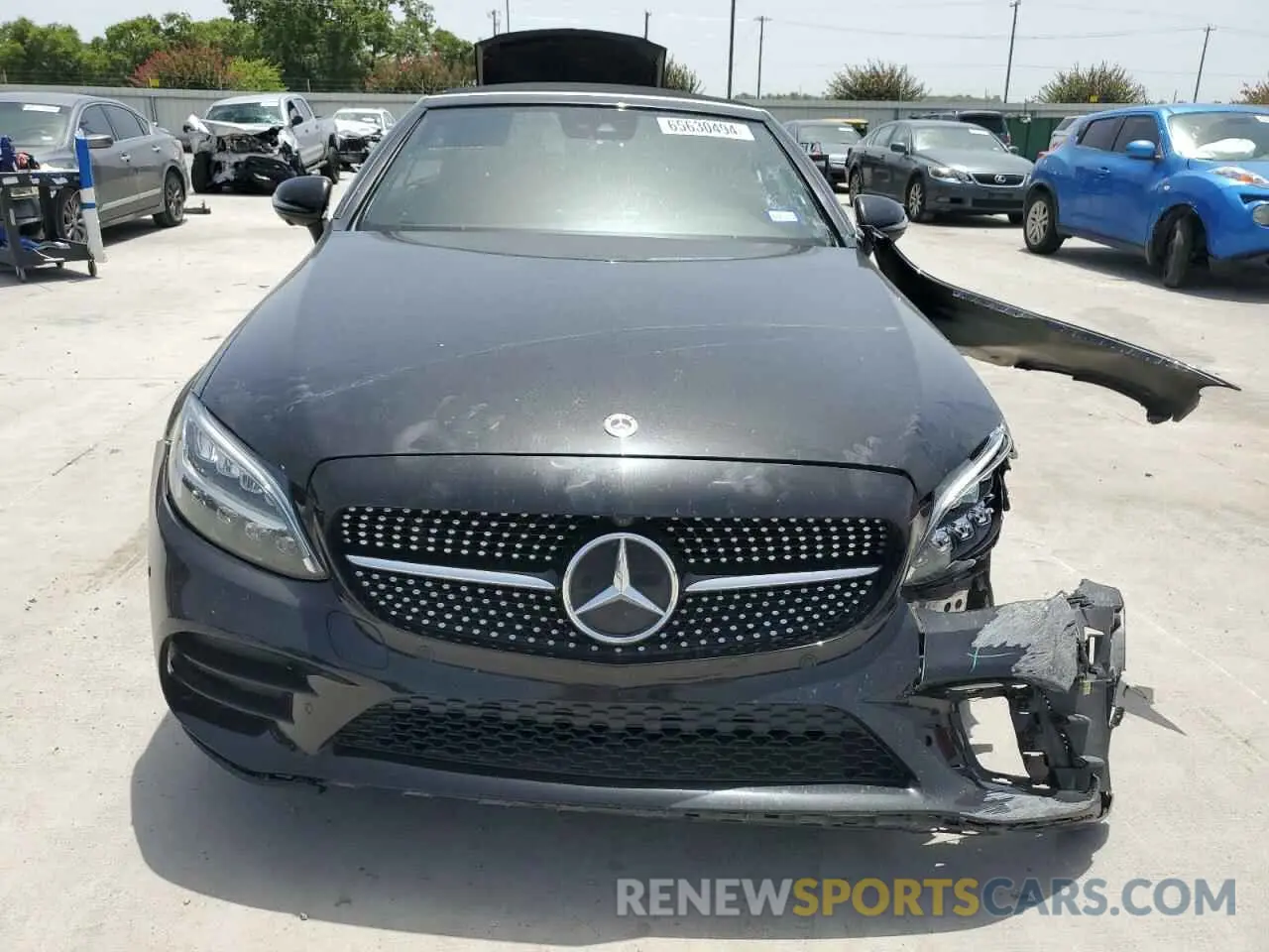 5 Photograph of a damaged car W1KWK8DB5NG111436 MERCEDES-BENZ C-CLASS 2022