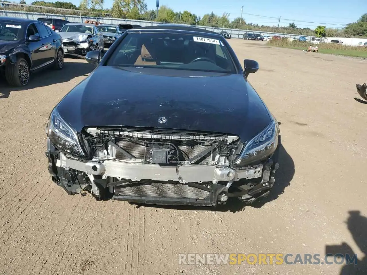 5 Photograph of a damaged car W1KWK8EB0NG111374 MERCEDES-BENZ C-CLASS 2022