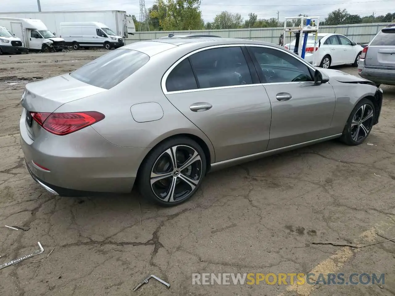 3 Photograph of a damaged car W1KAF4GB0PR074791 MERCEDES-BENZ C-CLASS 2023