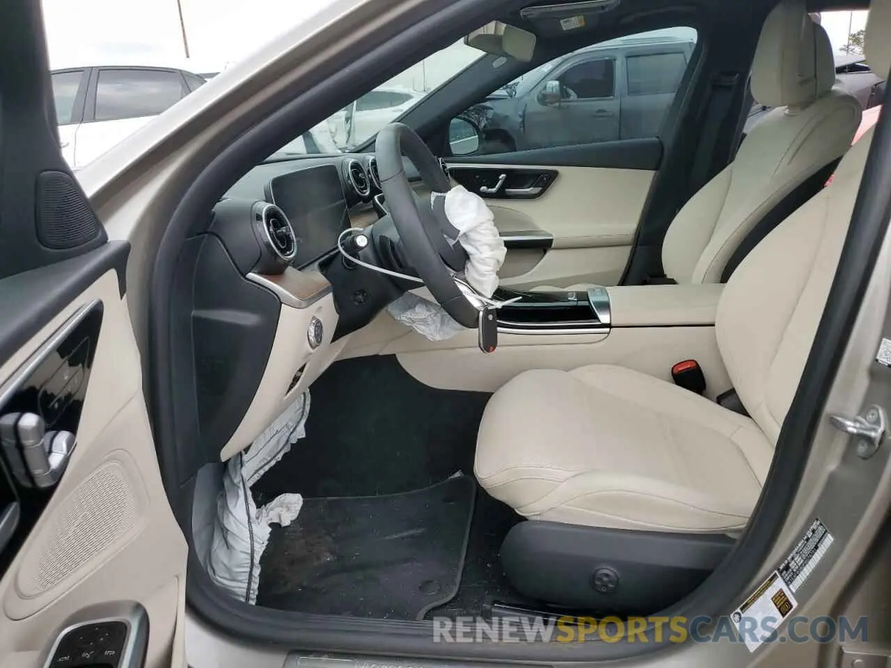 7 Photograph of a damaged car W1KAF4GB0PR074791 MERCEDES-BENZ C-CLASS 2023