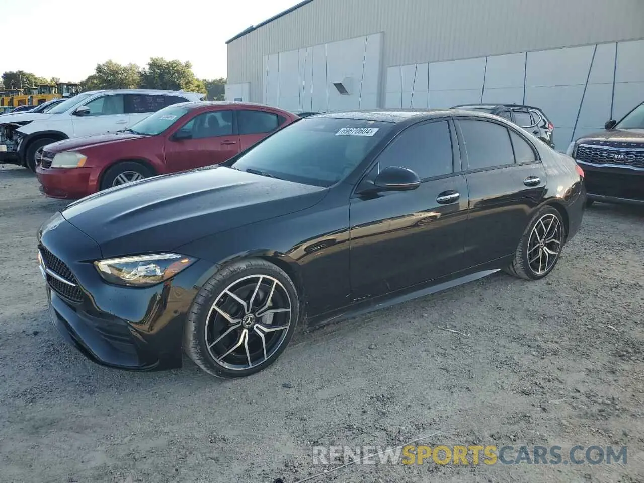 1 Photograph of a damaged car W1KAF4GB0PR079022 MERCEDES-BENZ C-CLASS 2023