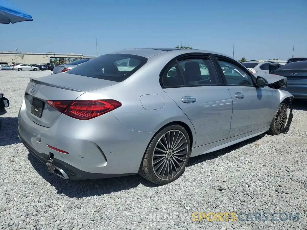 3 Photograph of a damaged car W1KAF4GB0PR103738 MERCEDES-BENZ C-CLASS 2023